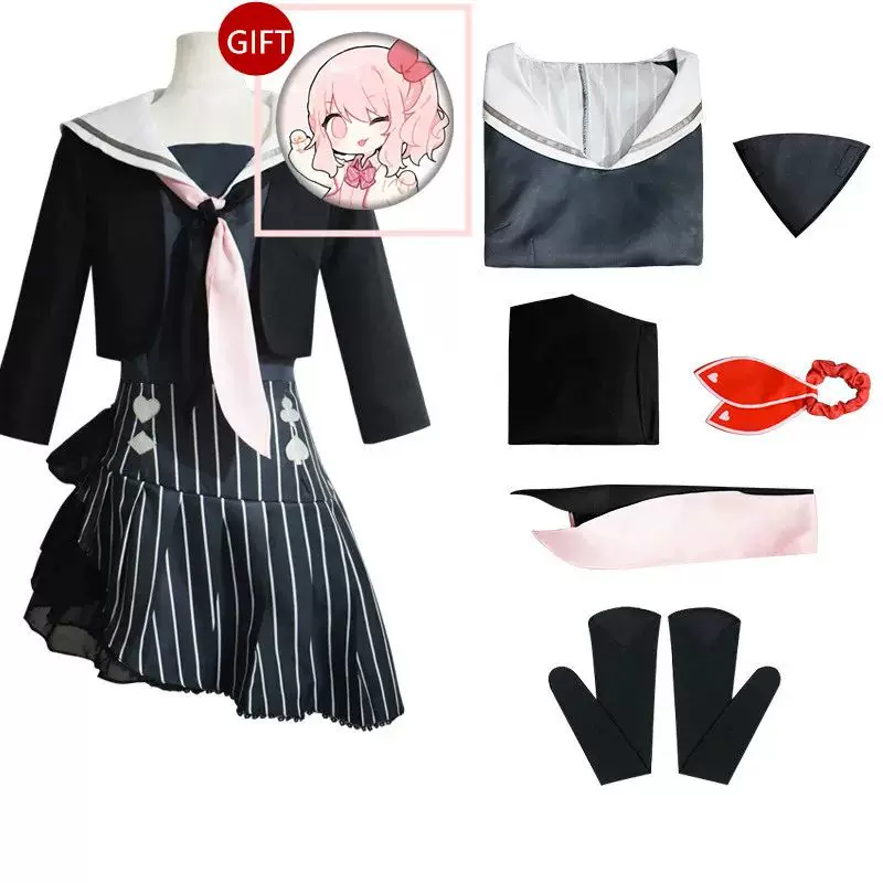 Косплей костюм Yoisaki Kanade Anime Project Sekai Яркий