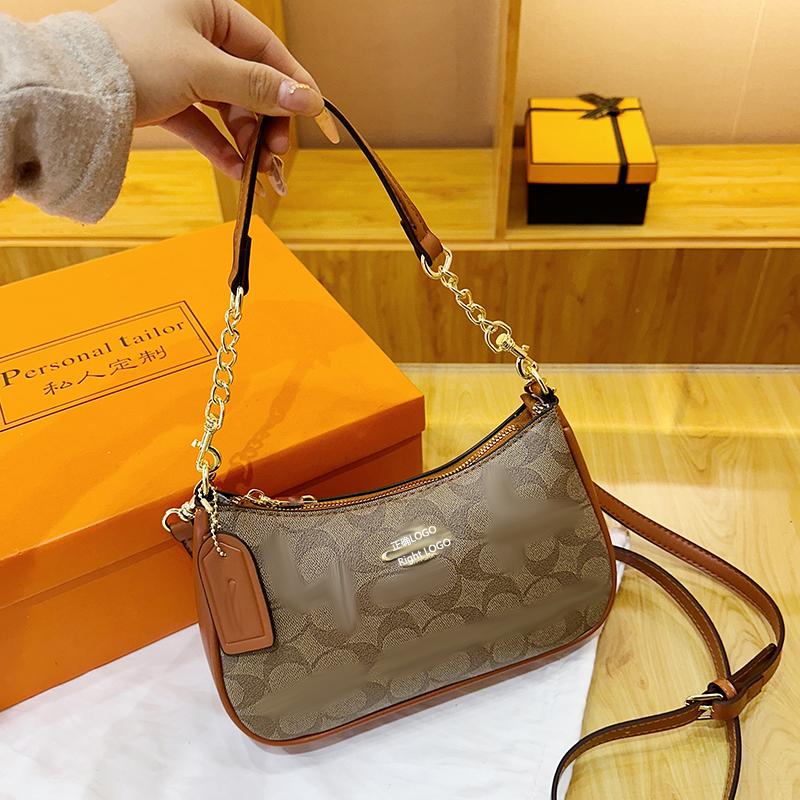 High-End Textured Bags for Women 2026 New Versatile Printed Shoulder Crossbody Bag This Year's Popular Hot-Selling Underarm Bag