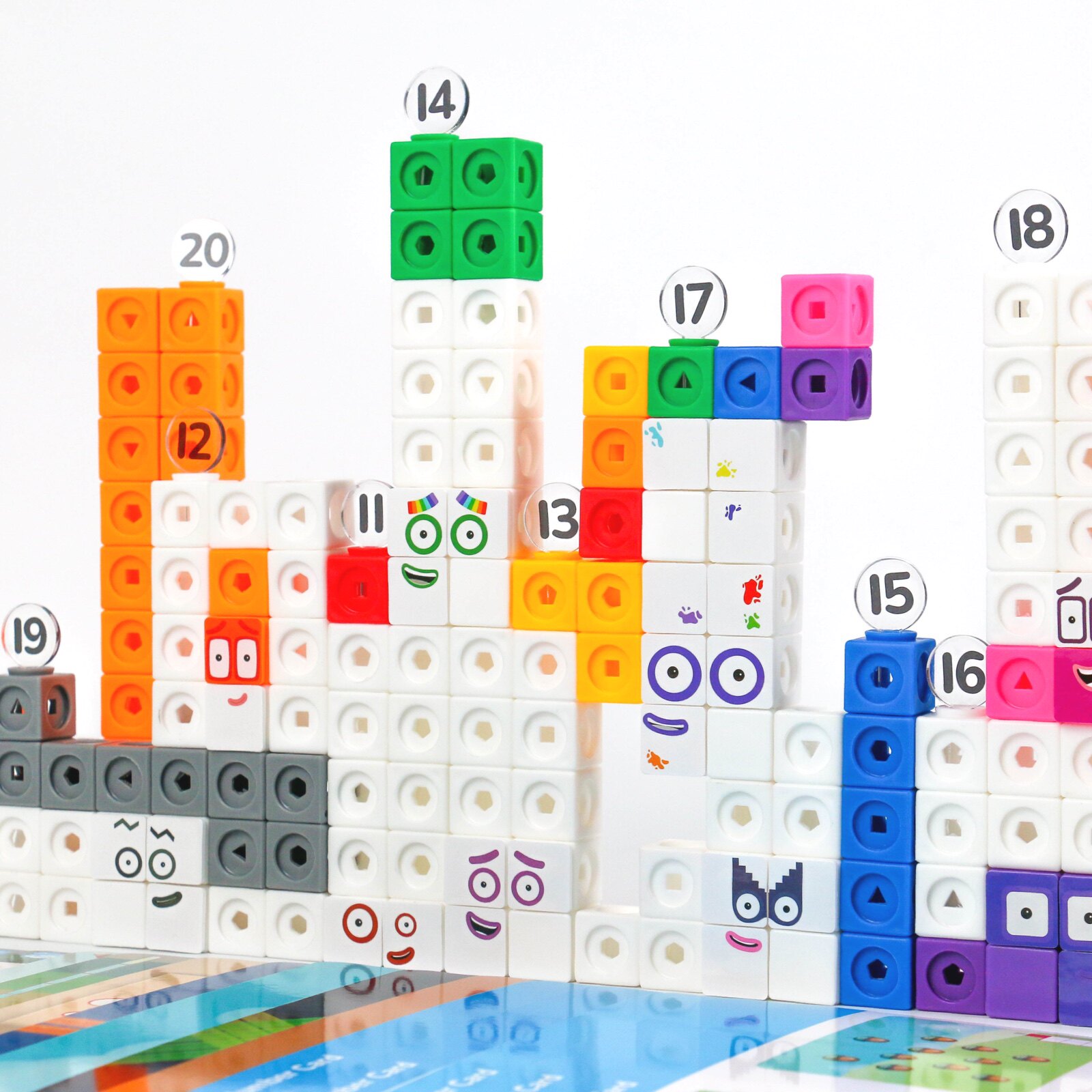 数字积木益智玩具