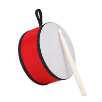 Customized Orff beginner childrens percussion instrument Indian drum double-sided portable drum toy hand drum
