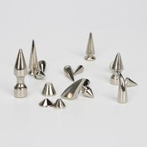 Cross-border willow nails metal belt decorative nails alloy bullet DIY pointed mother-in-law tapered punk rivet screws