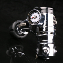 AQUATEC54583058 Water Pony Bottle Power Mini Pressure Gauge Pressure Reducing Bottle IN Lung I Pressure Gauge M Pressure Gauge