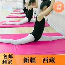 Xinjiang Tibetan dance practice mat folding leather yoga mat sit-ups mat foldable girls dance