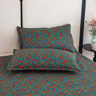 亲肤小碎花枕套枕头套一对装单人单只枕头套信封式成人枕芯套套子