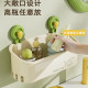Dopamine Suction Cup Storage Rack, No-Drill Wall-Mounted Heavy-Duty Storage Shelf for Bathroom and Toilet, Makeup Organizer