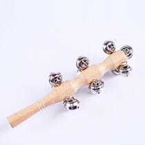 Childrens musical instrument 9-piece set Orff musical instrument set Childrens musical instrument set Wooden musical instrument tambourine customization