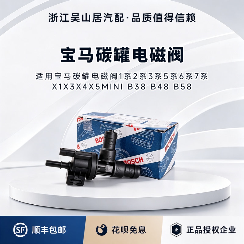Suitable for Bmw Carbon Canister Solenoid Valve 1 Series 2 Series 3 Series 5 Series 6 Series 7 Series X1 X3 X4 X5 Mini B38 B48 B58 Suitable for Bmw Carbon Canister Solenoid Valve 1 Series 2 Series 3 Series 5 Series 6 Series 7 Series X1 X3 X4 X5 Mini B38 B48 B58