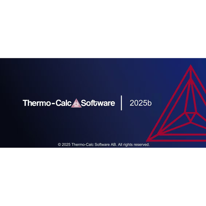 Thermo-Calc 2025B Chinese Version of the Software for Material Simulation Thermodynamics