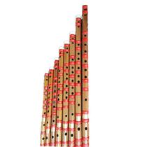 Two-section Performance of Bingbamboo Play Red Line Flute Play Learn Flute Flute Hand Play Musical Instrument