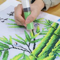 Diamond embroidery automatic spitting pen diamond painting point drilling tool point drilling pen artifact syringe stick diamond