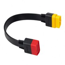 Detector OBD2 extension cable car computer X431 extension cable conversion plug male to female adapter cable 36CM
