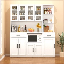 Sideboard modern simple one-piece wall high and low cabinet simple tea cabinet living room storage cabinet kitchen storage cabinet