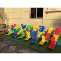 Double rollaway stilts Teething Kindergarten Toys Early teach outdoor room inside and outside rocking horse Trojan Child stilts Plastics