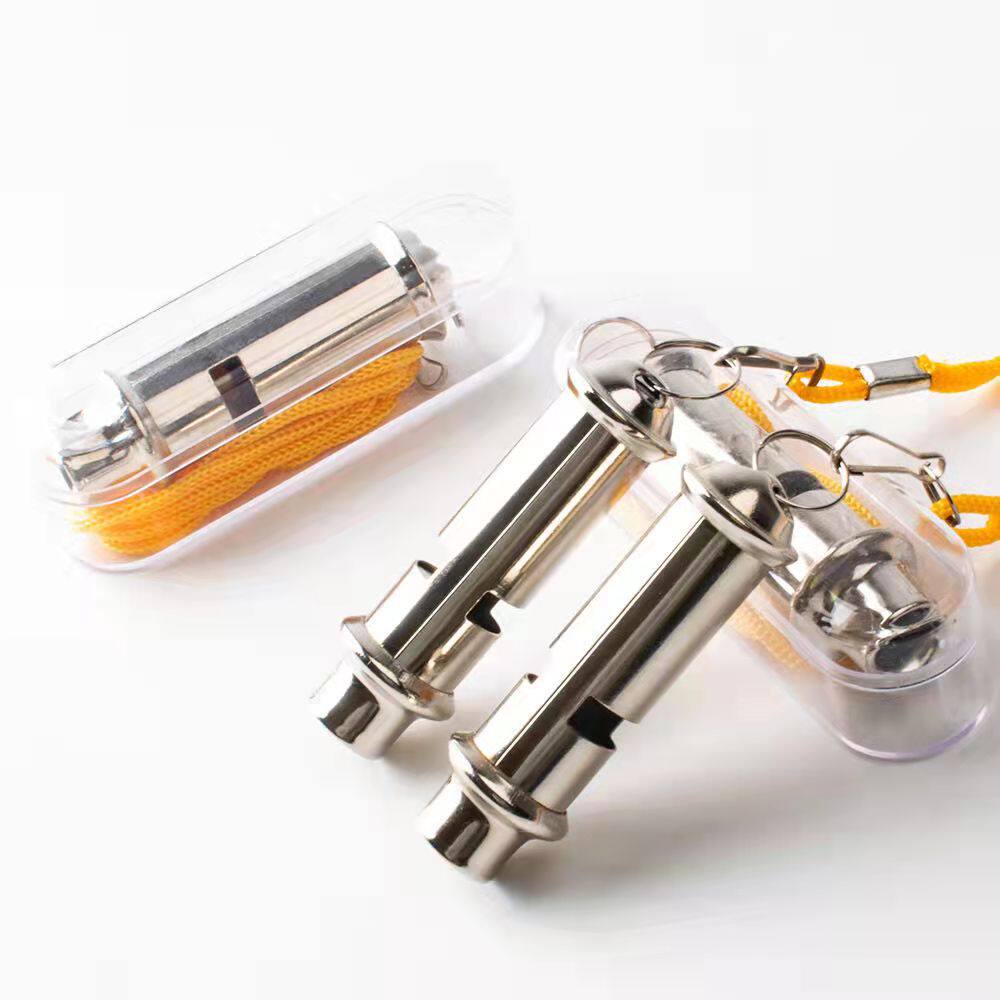 Metal Whistles High Frequency Training Lifesaving Whistle Police Force Outdoor Pet Referee Whistle-free Professional Whistles-Taobao