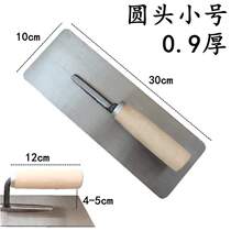 Tools plastering masonry bricklayer tools plastering trowel round-head knife ash knife gray plate plaster iron plate plastering plastering mud tiles