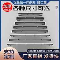 Aluminum alloy one-piece molded pass cover magnesium titanium aluminum alloy door and window cover entry door cover edge cover double package pass direct sales