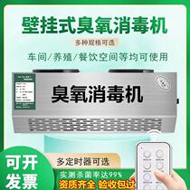 Wall-mounted ozone generator air purification and disinfection machine farm food factory garbage room workshop sterilization direct sales