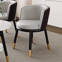 Dining Chair for Home Living Room 2025 New Model with Backrest, Hotel Light Luxury High-End Dining Table Chair, Balcony Leisure Meeting Chair