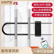 BOZZYSU type password lock home anti-theft shop double-open glass door lock Tuya remote APP intelligent unlocking
