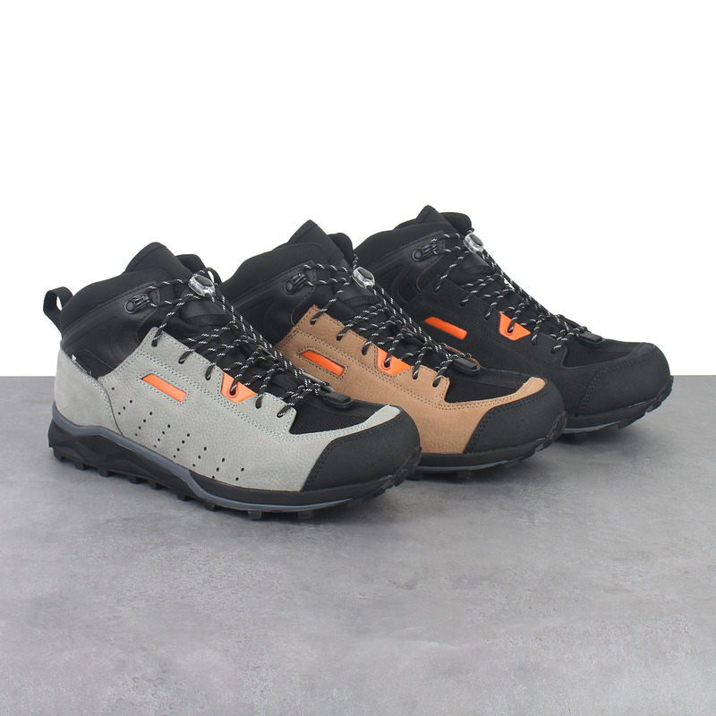 Big Dragon Zhongbang Outdoor Spring and Summer Chinese Waterproof Men's Hiking and Mountaineering Shoes