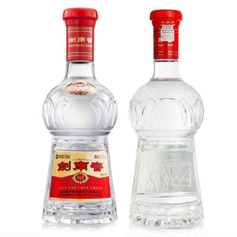 剑南春水晶剑52度500ml*6瓶：正宗浓香型白酒，宴请聚会必备神器！-白酒