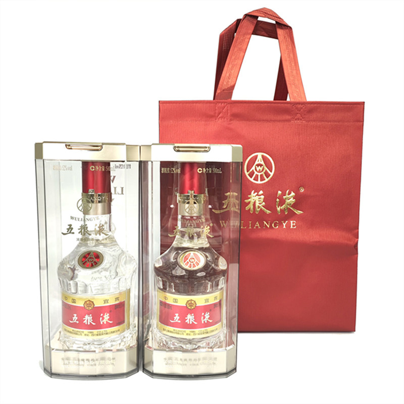 五粮液普五第八代52度浓香型白酒500ml*6瓶：品味经典，传承千年酒文化