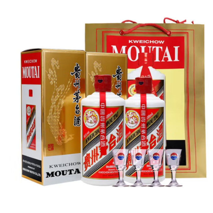 贵州飞天茅台酒53度500ml*2瓶酱香型白酒评价- 淘宝网