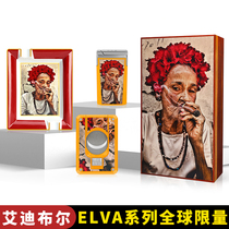 Elie bleu Eddie Bull elva Ava cigar scissors humidor high-end special lighter ashtray