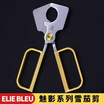 elie bleu Eddie Bull cigar scissors Phantom series hand-held high-end imported special pliers and cigarette cutters