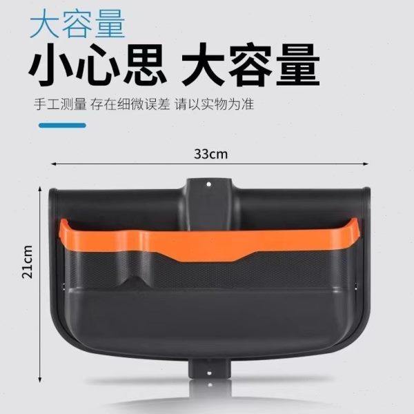 Front box storage box storage box tricycle installation basket battery car modified express car storage box