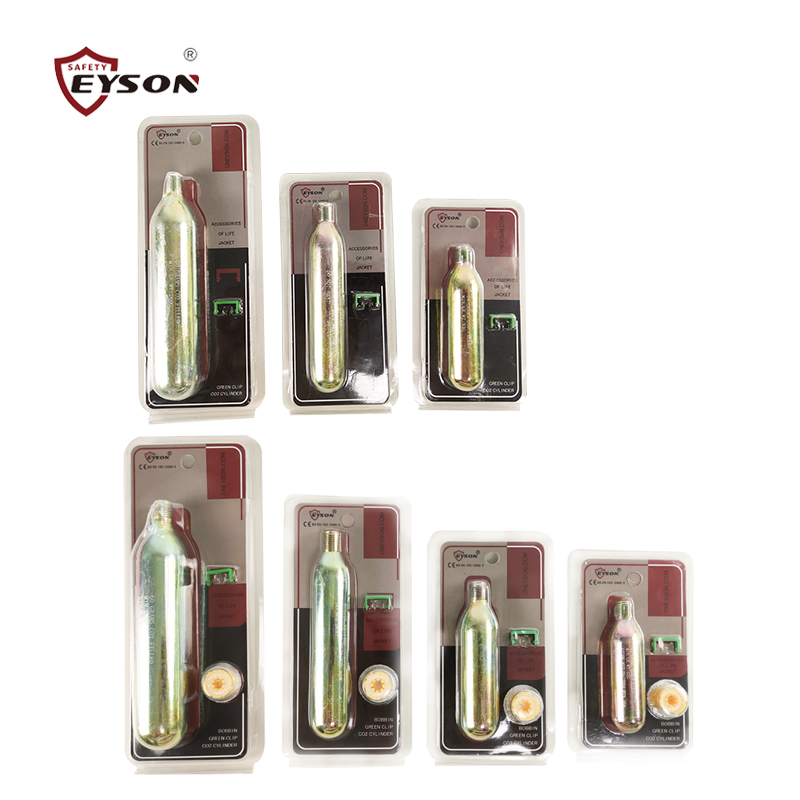 Eyson Yongsheng Self-Inflating Life Jacket Special Co2 Small Cylinder 17G/24G/33G/60G Carbon Dioxide