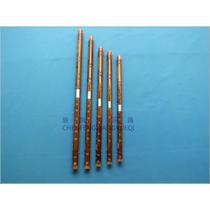 Bamboo flute double plug copper inlaid jade flute student flute fixed bamboo instrument pocket Chinese made