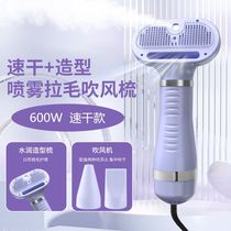 Pet hair dryer hair spray all-in-one quick-drying Teddy fluffy comb cat and dog bathing beauty tool