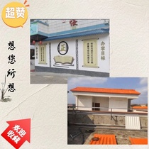 New resin eaves antique built roof antique integrated tiles courtyard retro wall rainproof eaves decorative tiles manufacturer
