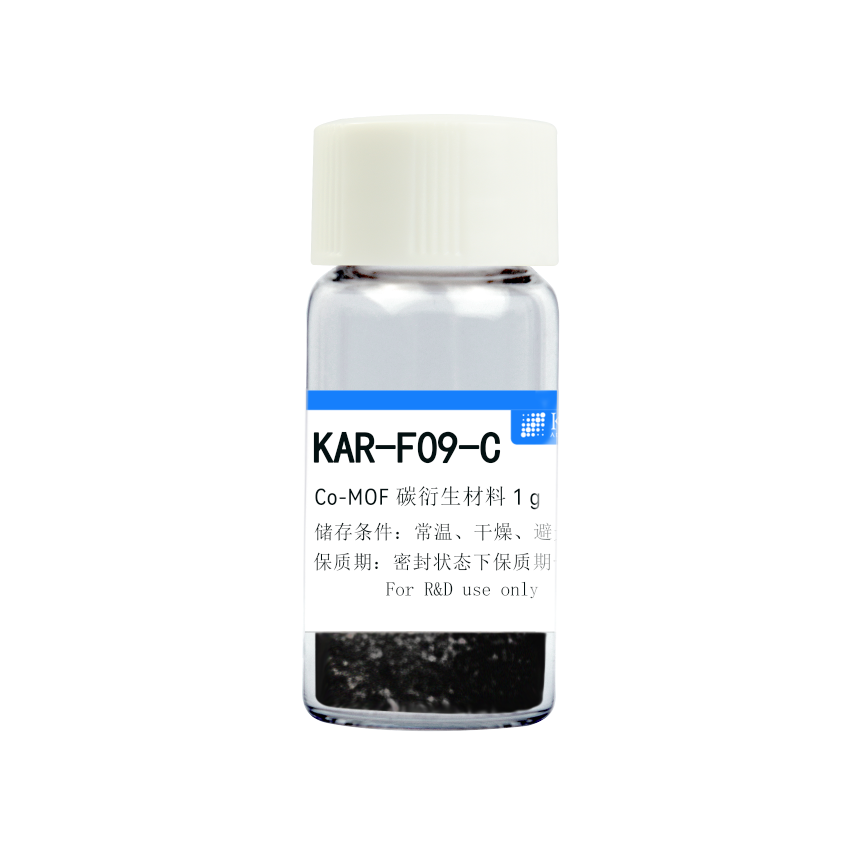 MOFs材料 Co-MOF金属有机框架衍生碳材料KAR-F09-C 定制参数