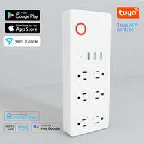 Selected American standard multi-socket power strips WIFI smart remote timing power strips smart home metering sockets