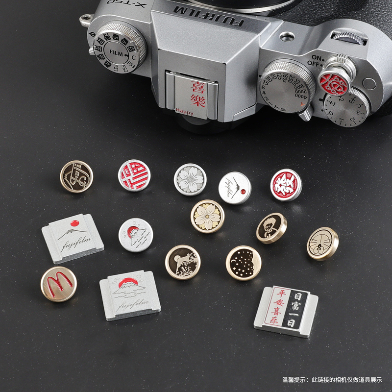 Suitable for Fuji Xt5/Xt30/Xe5/Gfx100Rf Hot Shoe Cover X100Vi/Xm5 Nikon Zf Shutter Button