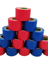 PVC rubber and plastic thermal insulation tape electrical and electrical insulation tape black 6cm air conditioning tie pipe wrapping film whole box