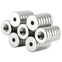 NHXCC15-5 RuFeB magnet flat head bolt type round hole strong magnet