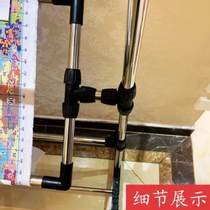 Extra thick large adjustable vertical cross-stitch frame stainless steel cross-stitch frame household stretch special tool