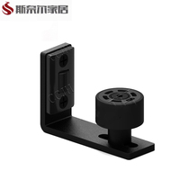 Household barn door swing stopper hanging rail door barn door swing stopper door stop sliding door locator door stop handle door