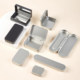 Tinplate box beauty tool U disk data cable cosmetics jewelry one-piece flip small items storage can be printed