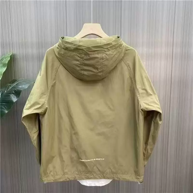 Осенняя модная повседневная куртка с капюшоном Rush Jacket 2023 Осень/Зима