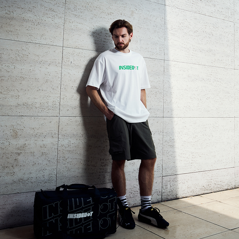 【Niko Champion Edition】Insidedot Cooling Short-Sleeve T-Shirt with Football-Themed Print, Pure Cotton Top 【Niko Champion Edition】Insidedot Cooling Short-Sleeve T-Shirt with Football-Themed Print, Pure Cotton Top