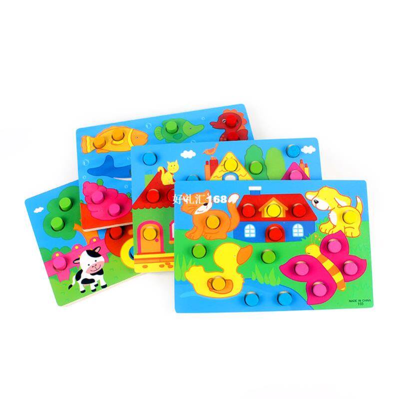 2023 2023 new arrival kidds cartoon animal puzzle happy farm M-Tao