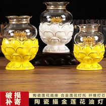 Ceramic automatic circulating water creative desktop living room ornaments lucky fish tank indoor humidifier cat water dispenser