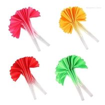 2PCS Foldable Dance Fans Chinese Folk Dancing Fan