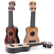 Ukulélé jouet petite guitare pour enfants modèle musique illumination instrument de musique guitare jouet mini guitare à quatre cordes