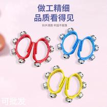 Customized childrens small wrist bell kindergarten early education music toy percussion instrument childrens dance toy small bell