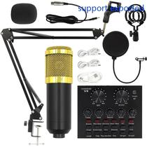 Bm800 condenser microphone V8 sound card computer recordin